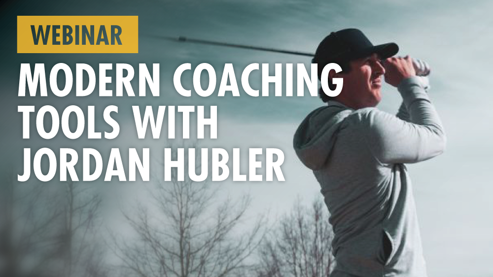 Jordan hubler webinar title modern coaching tools